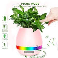 Musical Flower Pot Music Flower Led Night Light Flower Pots