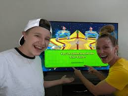 My amazing mother and I got every star coin in Super Mario Bros. U Deluxe!  : rgaming