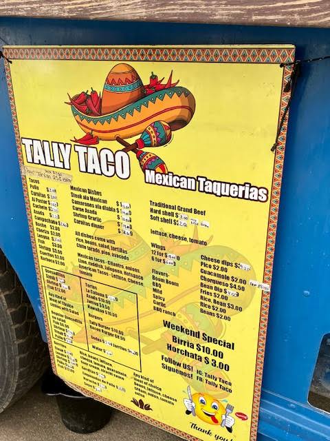 Tally Taco Food Truck — Taco restaurant food truck in Tallahassee, Florida