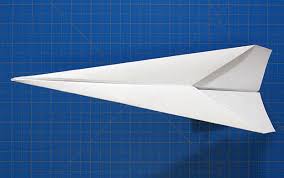 This is an easy step. Fold N Fly Basic Dart Paper Airplane