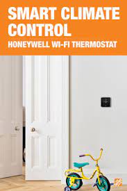 Honeywell Home T5 Wifi 7 Day Programmable Smart Thermostat With Touchscreen Display Rcht8610wf The Home Depot Home Thermostat Smart Home
