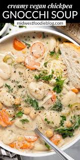 Creamy Vegan Chickpea Gnocchi Soup Recipe Gnocchi Soup Olive Garden Gnocchi Soup Hearty Meals