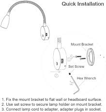 Wall mounted reading light with usb port. Dimmable Headboard Wall Mount Reading Light With Usb Charger A1 Pro
