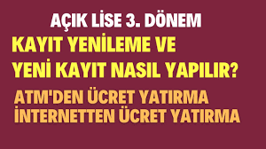 We did not find results for: Acik Lise 3 Donem Kayit Yenileme Ve Ilk Kayit Nasil Yapilir Kayit Yenileme Ucreti Yatima Adimlari Youtube