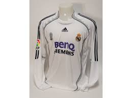 Real madrid 20/21 home authentic jersey. Real Madrid 06 07 Adidas Home David Beckham Match Worn Football Shirt Football Shirts Football Memorabilia