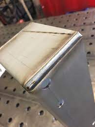 The Prettiest Mig Weld I Ever Managed To Do On Galvanized Steel Welding And Fabrication Metal Shop Building Metal Welding