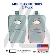 Locate your garage door opener learn button, then consult the garage door opener compatibility chart below to confirm which replacement remote will work for you. 2 Pack 3089 Linear Multi Code Remote Transmitter Gate Garage Opener Brand New Walmart Com Walmart Com