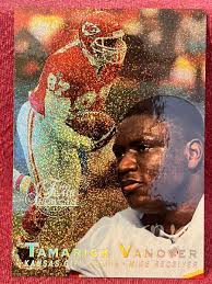 TAMARICK VANOVER 1997 Flair "Showcase" Row 0 Seat 87 Kansas City Chiefs