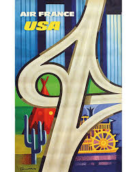 Become an air france affiliate; Excoffon Roger Usa Air France 1963 Mutualart