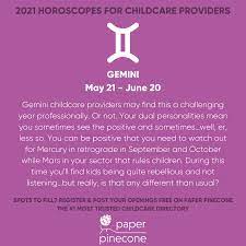 If you felt that your love life was losing the charm, then 2021 is the year to get the excitement and spark back into your love life. Hilarious 2021 Horoscopes For Childcare Providers Paper Pinecone