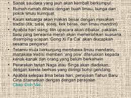 Tapi sebelum menuju contoh karangan yang dimaksud. Perayaan Berbilang Kaum Di Malaysia