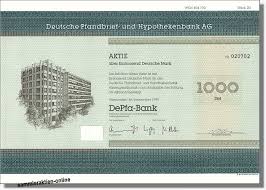 Company profile page for depfa bank plc including stock price, company news, press releases the bank provides finance banking, advisory services, placement of securities, issuance, and capital. Deutsche Pfandbrief Und Hypothekenbank Ag Depfa B Gesuchte Bankaktie Unentwertet B