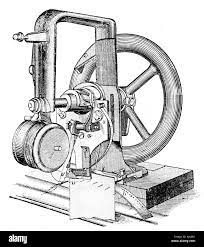 Erste Steppstich Nähmaschine, Erfunden Von Elias Howe, C 19. Artist:  Unbekannt Stockfotografie - Alamy