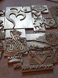 This Is A Custom Brass Stamp From Size 1 Inch And Up It Can Be Hot Press Cold Press Aluminium Foil Trans Custom Branding Iron Stamped Lettering Custom Paper