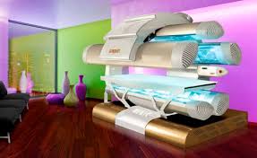 Solarium die sonne für jedermann : Offene Sonnenbank Solarium Magic High Body 5 Eurosun