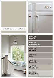 Sherwin Williams Mindful Gray Color Spotlight 48 (lrv, or light reflectance value is a scale commonly used by design professionals where 0 found this very informative when choosing grey colors for my home. sherwin williams mindful gray color