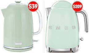 On the bottom of the unit's base and back. Kmart Australia Is Selling Kettle For Just 39 That Looks Nearly Identical To Smeg S Design Daily Mail Online