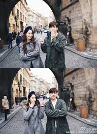 151126 Lee Yifeng Weibo Update With Snsd Yoona In Prague