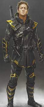 Avengers Endgame Concept Art Reveals Alternate Five Years Later Hawkeye Ronin And Black Widow Co Marvel Concept Art Marvel Characters Art Superhero Design