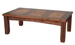 Made of solid acacia wood, the graphite finish accentuates the natural grain of the wood and wire distressing. Rustic Style Coffee Tables Lodge Log Mission Lodgecraft