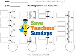 Thermometer worksheets lesson plan template and teaching resources. Reading A Thermometer Worksheet Teachers Pay Teachers