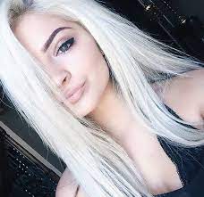 Vingadora S Blonde Hair Makeup Platnium Blonde Hair White Blonde Hair