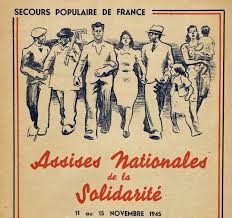 Le comité des portes de l'isère du secours populaire a acheté un conteneur de quatre tonnes. Demandez La Defense Le Blog De Gallica