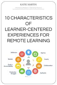 10 Characteristics Of Learner Centered Experiences For Remote Learning Online Teaching Teaching Middle School Technology
