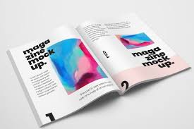 Magazine Cover Mockup In 2020 Magazine Mockup Magazine Cover Mockup
