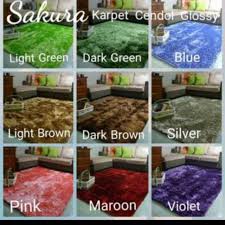 ask tablet yang bagus ? Karpet Cendol Chennile Glossy Kilap Merk Sakura Uk 200x150cm Shopee Indonesia