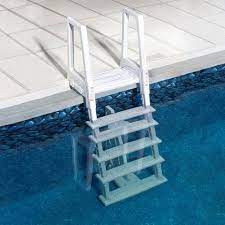 Blue Wave Heavy Duty In Pool Ladder For Above Ground Pools Walmart Com Above Ground Pool Ladders Pool Ladder Pool Steps