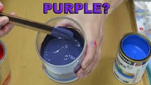 If it's too yellow, add more red and blue. How To Make Purple Colour With Primary Colours Acrylic Paint Youtube