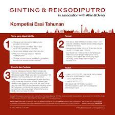 Indonesia memiliki total 2.831 rumah sakit pada tahun 2017 yang terdiri dari 2.267 rumah sakit umum dan 564 rumah sakit khusus. Departemen Pengembangan Karier Sur Twitter Ginting Reksodiputro In Association With Allen Overy Kompetisi Essay Tahunan