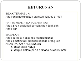 Banyak kelebihan dan hak yang diberi bagi memastikan kedudukan wanita yang diceraikan terjaga dan tidak dipandang serong masyarakat. Pembahagian Harta Pusaka Bagi Simati Berugama Islam Faraid