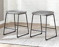 Contemporary counter stools for kitchen island ashley furniture. Centiar Counter Height Bar Stool Ashley Furniture Homestore