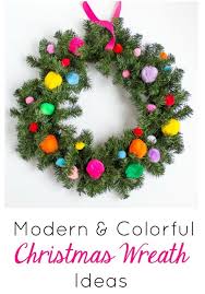 Looking for something different to hang in your home? 12 Modern Christmas Wreath Ideas Design Improvised