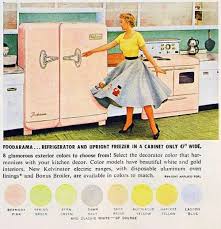 Image result for Bermuda Pink 1958 Kelvinator