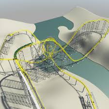 Pin By Chase Oliver On Theme Parks Rides In 2020 Theme Parks Rides Roller Coaster 3d Model
