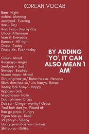 To The First Half It Would Mean It Is And The Second Half It Would Mean I Am Korean Korean Language Learning Korean Words Korean Words Learning