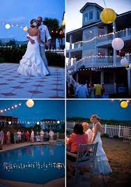 Real Beach Wedding Dan And Andrea In Florida Part 2 Beach House Wedding Reception Beach Theme Wedding Casual Beach Wedding