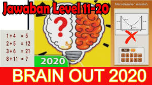 Sebelumnya brain test memiliki level hingga 270 namun kini muncul lagi dengan brain test 2 dengan berbagai ulangi langkah di atas dua kali untuk mengalahkan monster hitam dan menyelesaikan level ini. Jawaban Game Asah Otak Kocak 2020 Level 11 20 Brain Test 2 Level 11 20 Brain Out Test Youtube
