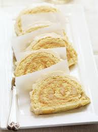 Buche Au Sucre A La Creme Ricardo Recipe Cake Roll Recipes No Cook Desserts Desserts With Biscuits