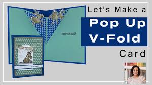 Hobbycraft has a great selection. How Do You Make A Pop Up V Fold Card In Easy Steps Youtube