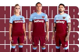 The hammers had already dabbled with claret and blue due to the colours being the corporate palette of. West Ham Kit 2019 20 Home And Away Shirt Unveiled Radio Times