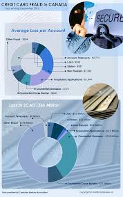Credit Card Fraud In Canada Cards Infographic Mo Money