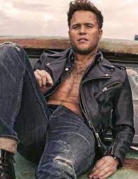 Olly Murs Chest Olly Murs Shirtless Olly Murs Leather Jacket Men