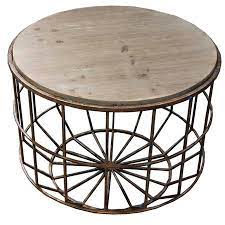 Koji Accent Table Coffee Table Farmhouse Metal Coffee Table Metal Table