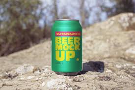 Front Beer Can Mockup In 2020 Beer Can Beer Mockup Design