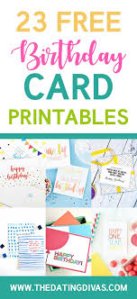 Print out gift tags or use a gift tag template as easy ways to say happy birthday! 101 Free Birthday Printable Cards For Everyone The Dating Divas