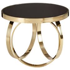 Round glass metal coffee table metal metal coffee table factory price round glass top metal frame side tea cafe metal gold coffee table. Ragusa Small Round Coffee Table In Black And Gold Furniture In Fashion